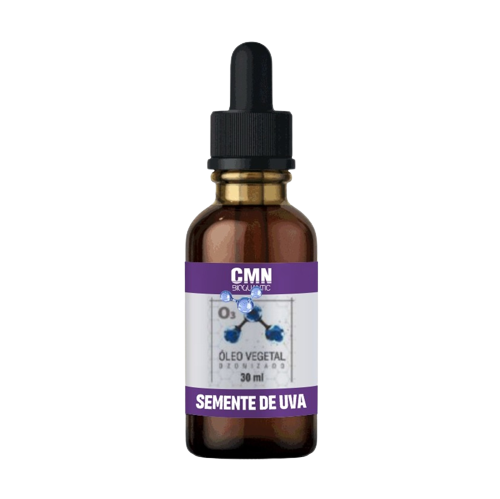 Óleo Ozonizado Semente de Uva