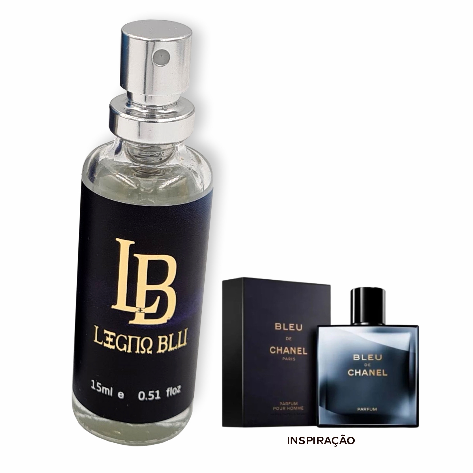 Perfume 15ml - Legno Blue (Inspirado em Bleu de Chanel)