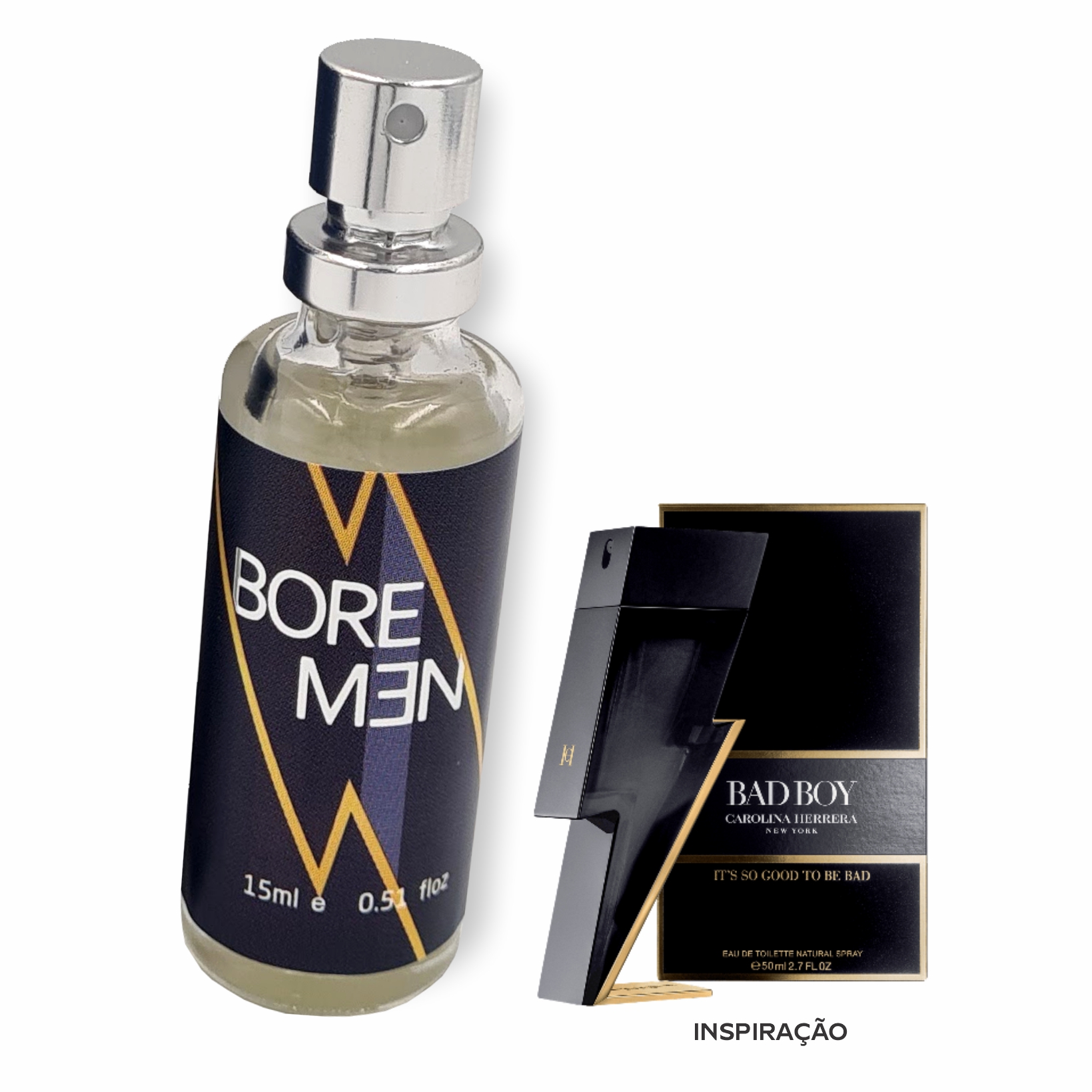 Perfume  15ml - Bore Men (Inspirado em Bad Boy)
