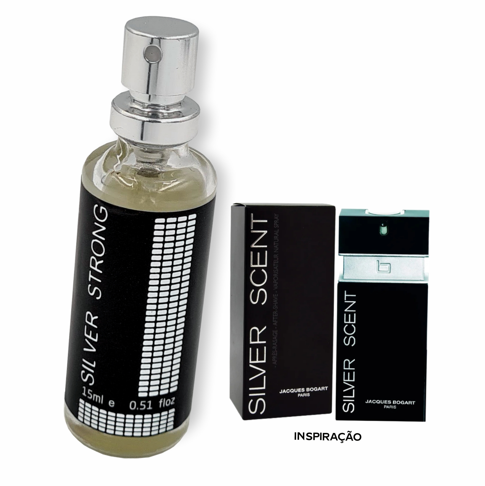 Perfume  15ml - Silver Strong (Inspirado em Silver Scent)