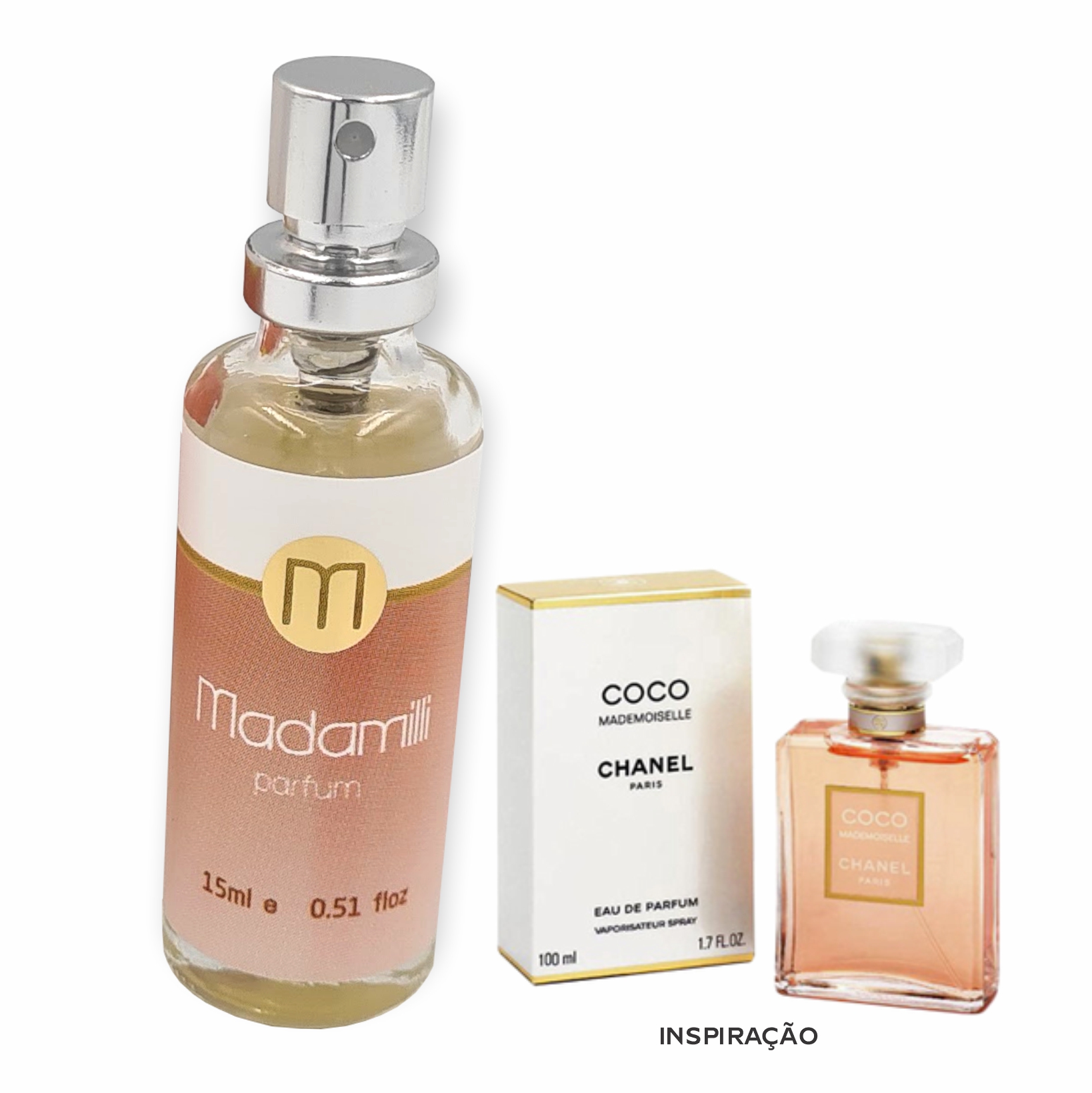 Perfume  15ml - Madamilli Inspirado em Coco Mademoiselle
